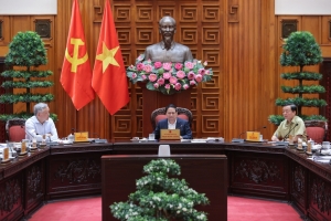 Ban Thường vụ Đảng ủy Chính phủ cho ý kiến về phương án sửa đổi, bổ sung 3 luật quan trọng