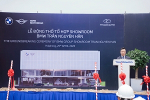 THACO AUTO tổ chức lễ động thổ showroom BMW Retail.Next tại Hải Phòng
