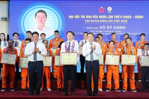 Đại hội Thi đua yêu nước EVN lần thứ V (2025-2030): Tổng công ty Truyền tải điện Quốc gia có 5 cá nhân được vinh danh