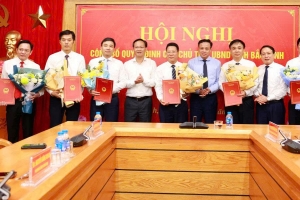 Công bố quyết định bổ nhiệm các Phó Trưởng ban Quản lý Các khu công nghiệp tỉnh Bắc Ninh