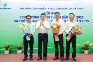 Petrovietnam: Biểu dương các đơn vị xuất sắc trong sản xuất kinh doanh 6 tháng đầu năm