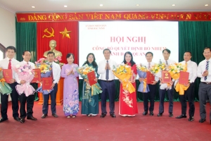 Trao quyết định bổ nhiệm các Phó Giám đốc Sở Y tế Bắc Ninh
