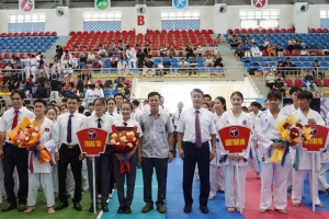Giải vô địch Karate các câu lạc bộ tỉnh Quảng Trị mở rộng lần thứ I: Hơn 600 vận động viên tham gia tranh tài