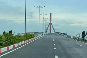 Thông xe cầu Đồng Việt kết nối tỉnh Bắc Ninh với thành phố Hải Phòng