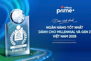 Chinh phục thế hệ trẻ, VPBank Prime nhận giải thưởng quốc tế danh giá từ Global Banking Finance Review