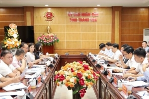 Đoàn công tác của Tổ chức World Vision International (WVI) Hoa Kỳ làm việc tại Thanh Hóa