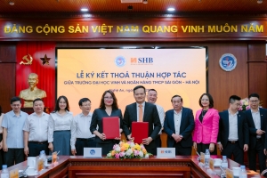 SHB ký kết hợp tác với Trường Đại học Vinh
