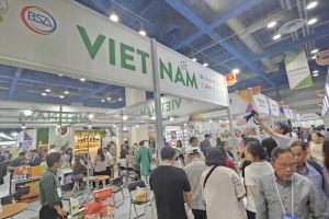 Nét xanh hàng Việt ghi dấu ấn xanh tại Hội chợ Nhập khẩu Hàn Quốc KIF 2025