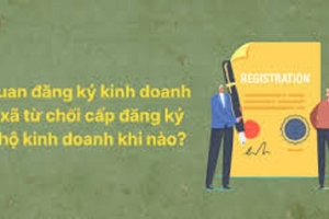 Hai trường hợp bị từ chối cấp đăng ký hộ kinh doanh từ ngày 1/7: Nâng cao quản lý và kỷ luật thị trường