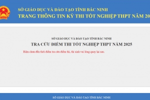 Hướng dẫn tra cứu điểm thi tốt nghiệp THPT năm 2025