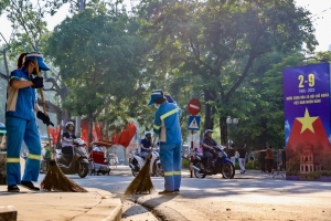 Hà Nội triển khai nhiều phương án đảm bảo vệ sinh môi trường dịp Quốc khánh 2/9