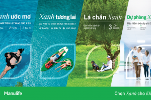 Manulife ra mắt “Bộ tứ giải pháp Xanh” – Đồng hành vì sức khỏe và tài chính bền vững