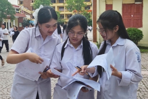 Bắc Ninh: 880 bài thi tốt nghiệp đạt điểm 10, một thí sinh thủ khoa toàn quốc tổ hợp A00