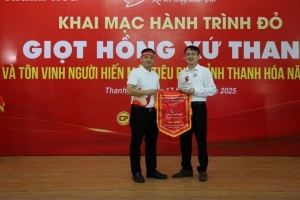 Khai mạc “Hành trình đỏ” năm 2025 tại Thanh Hóa