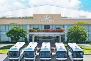 THACO BUS giữ vững vị thế dẫn đầu thị phần xe khách tại Việt Nam