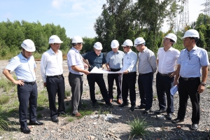 Cụm dự án truyền tải giải tỏa công suất Nhà máy điện Nhơn Trạch 3 và Nhơn Trạch 4 còn nhiều vướng mắc mặt bằng
