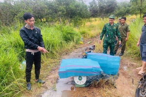 Lực lượng Bộ đội Biên phòng tỉnh Gia Lai vừa kiểm tra, bắt giữ số lượng lớn pháo nổ