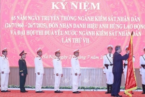 Tổng Bí thư Tô Lâm: Ngành kiểm sát nhân dân góp phần kiến tạo xã hội kỷ cương, công bằng, dân chủ, văn minh