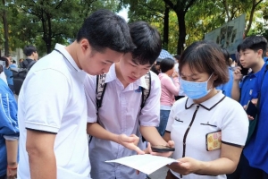 Điểm thi tốt nghiệp trung học phổ thông của thí sinh thấp hơn điểm học bạ