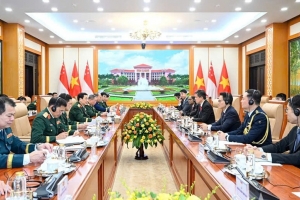Quân đội Việt Nam và Singapore tăng cường hợp tác tin cậy, toàn diện, thực chất