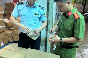 Hà Nội: Thu giữ 15.000 sản phẩm mặt nạ dưỡng da nhập lậu trị giá 180 triệu đồng