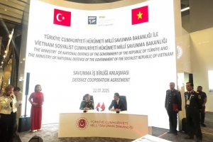 Việt Nam -Thổ Nhĩ Kỳ ký thỏa thuận hợp tác quốc phòng, đánh dấu bước phát triển quan trọng