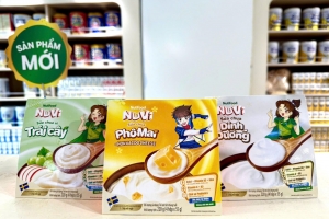 NuVi Sữa Chua Tiệt Trùng Phô Mai Vị Hokkaido Cheese – Món Quà Dinh Dưỡng Tiện Lợi Cho Bé Mỗi Ngày