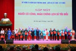 Gặp mặt người có công, nhân chứng lịch sử: Lòng tri ân từ trái tim dân tộc; Hướng đến sự toàn diện, hiện đại và nhân văn