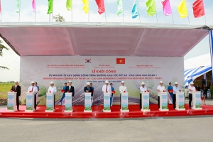 Khởi công dự án cao tốc Mỹ An - Cao Lãnh giai đoạn 1
