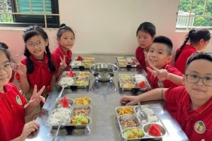 Hỗ trợ bữa ăn bán trú cho học sinh: Chuyển biến lớn trong ngành Giáo dục Thủ đô