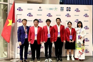 Học sinh Việt Nam giành 4 huy chương, vào top 10 thế giới tại Olympic Sinh học Quốc tế 2025