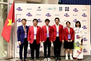 Học sinh trường THPT Trần Phú Hải Phòng giành huy chương Bạc tại Olympic Sinh học quốc tế