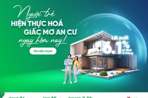 Bất ngờ với lãi suất vay mua nhà của VPBank
