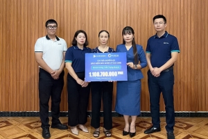 OPES và VBI chi trả hơn 1 tỷ đồng cho người thân khách hàng tham gia bảo hiểm VP Biz Care