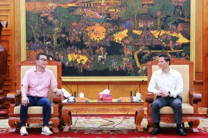 Chủ tịch UBND tỉnh Bắc Ninh Vương Quốc Tuấn tiếp và làm việc với lãnh đạo Tập đoàn Cooler Master