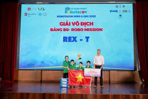 ROBOTACON WRO 2025: 1.235 thí sinh xuất sắc tranh tài giành vé vào Chung kết Quốc gia