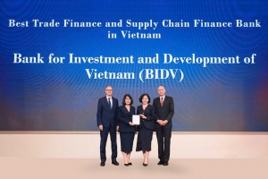 BIDV khẳng định vị thế trong lĩnh vực tài trợ thương mại và tài trợ chuỗi cung ứng