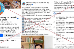 Cảnh báo: Trang Facebook mạo danh Bộ Tài chính lừa người dân lấy lại tiền bị lừa