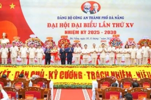 Thiếu tướng Nguyễn Hữu Hợp làm Bí thư Đảng ủy Công an thành phố Đà Nẵng