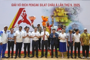 Việt Nam xếp thứ nhất toàn đoàn tại Giải vô địch Pencak Silat châu Á năm 2025