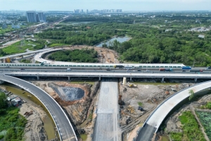 Cuối năm nay sẽ thông xe hơn 47 km đường Vành đai 3 TP. Hồ Chí Minh