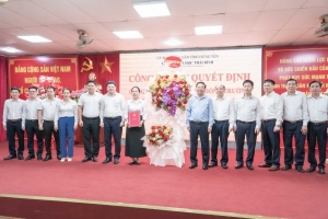 Công bố Quyết định chỉ định Ban chấp hành Đảng bộ Trường Đại học Thái Bình nhiệm kỳ 2025-2030