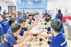 Chương trình “Bữa cơm công đoàn” - Gắn kết, tri ân người lao động