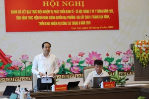 Lào Cai phấn đấu hoàn thành cao nhất các chỉ tiêu, nhiệm vụ năm 2025