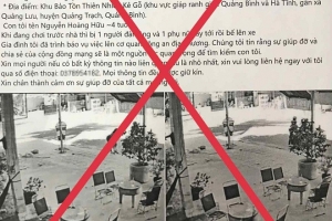 Cảnh báo tình trạng lan truyền tin giả về bắt cóc trẻ em để lừa đảo