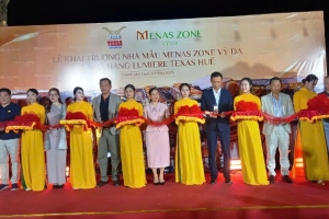 Huế - Ra mắt nhà mẫu dự án Menas Zone Vỹ Dạ (giai đọan 1)