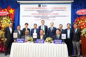 ADB và TDM ký thỏa thuận vay cho dự án mở rộng nhà máy nước