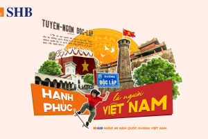 SHB lan tỏa niềm tự hào dân tộc qua chiến dịch “Hạnh phúc là người Việt Nam”