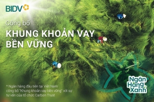 BID vào top 20 cổ phiếu phát triển bền vững nhất Việt Nam lần thứ II liên tiếp