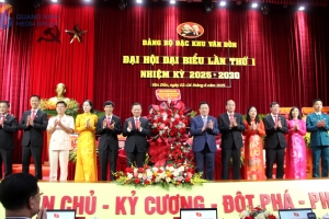 Đại hội đại biểu Đảng bộ đặc khu Vân Đồn lần thứ I, nhiệm kỳ 2025-2030